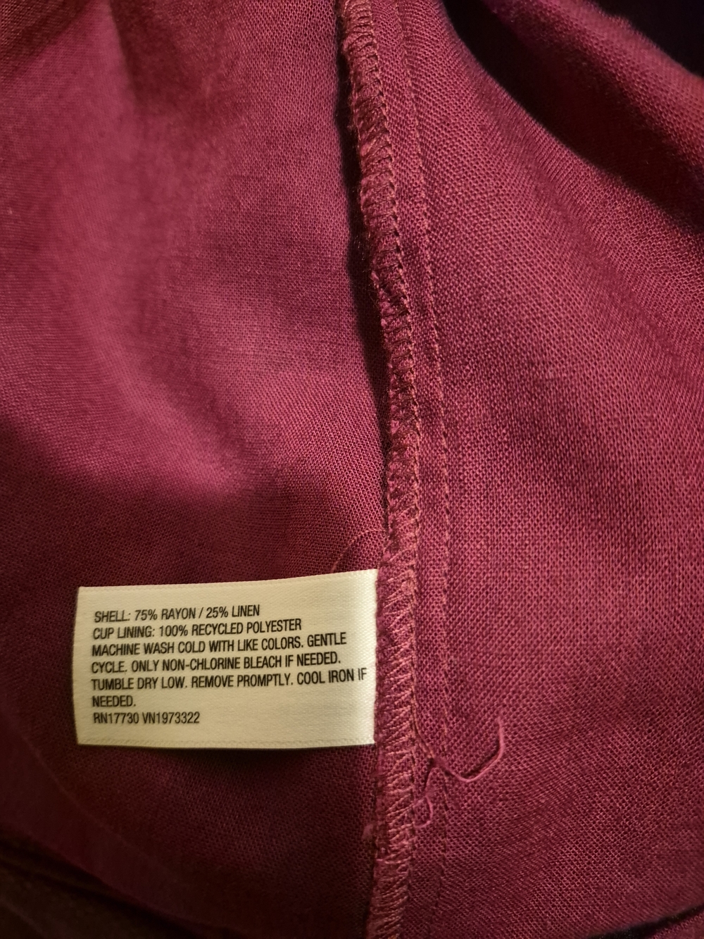 Wild Fable Women' Burgundy/Wine Crop Top with Tag Size XXL - Picture 8 of 15